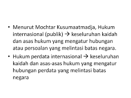 Selain itu, beliau adalah guru besar di fakultas hukum universitas padjadjaran bandung, tambahnya. Ppt Hukum Internasional Powerpoint Presentation Free Download Id 1948325