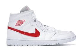 Jordan 1 Mid White University Red W Bq6472 106 We also offer big and tall sizes for adults and extended sizes for kids.