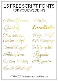 15 Free Script Fonts For Your Wedding Free Script Fonts Free Cursive Fonts Wedding Fonts Calligraphy