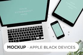 Black Devices Mockup Mockup Mockup Free Psd Free Psd Mockups Templates