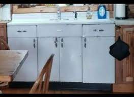 Used kitchen cabinets for sale houston tx. Youngstown Kitchens By Mullins Sink Base For A Retro Vintage Kitchen Ebay