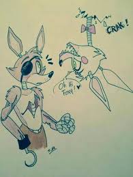 I Like This Drawing It S So Pretty Fnaf Foxy And The Mangle Fnaf Drawings Fnaf Foxy Foxy And Mangle