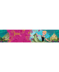 We have disney themed borders of popular disney characters like mickey mouse, minnie mouse, donald duck, goofy, tinker bell, woody, buzz light year an. Disney Frozen Anna Wallpaper Border 5m