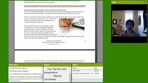 What are some popular tax deductions for sole proprietorships? Tax Tips For Sole Proprietors Youtube