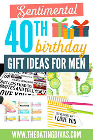 If you're throwing a 40th birthday bash or have been invited to one, you may be wondering what the commonly accepted rules are for gift giving. 28 Of The Best 40th Birthday Gift Ideas The Dating Divas Mens Birthday Gifts 40th Birthday Men 40th Birthday Gifts