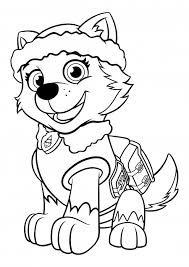 Ryder and marshall harvest pumpkins. Mountain Ranger Everest Coloring Pages Paw Patrol Coloring Pages Colorings Cc