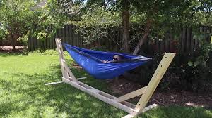 But unless you've got the perfect gear, it can be difficult to find two trees or posts close enough and sturdy enough to set up you… 22 Diy Hammocks And Hammock Stand Ideas Fabric Knotted Style