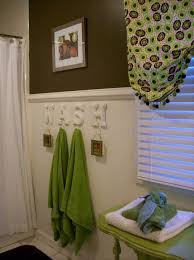 Keep these ideas in your mind when next time you go shopping for your kid's bathroom. My Kids Gender Neutral Bathroom Love The Wash Sign Hook Hgtv Com Bathroom Kids Kids Bathroom Colors Kids Bathroom