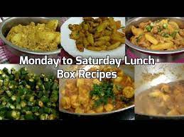 Monday To Saturday Lunch Box Recipes In Hindi Indian Lunch Box Ideas Healthy Breakfast Recipes Easy Lunch Box Recipes Recipes