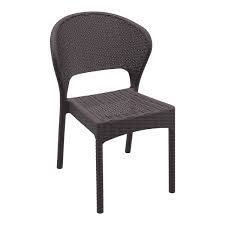If you're looking to decorate your patio without spending natural wicker furniture is also susceptible to damage. Resin Wickerlook Outdoor Cafe Chair Stylish Ergonomic Solid