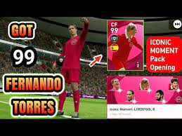 Fernando torres is a free agent in pro evolution soccer 2021. Got 99 Fernando Torres Iconic Moment Liverpool Pack Opening Pes 2021 Mobile Youtube