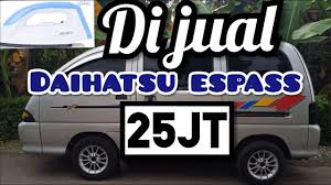Harga mobil daihatsu zebra bekas. Di Jual Daihatsu Espass Tahun 1995 Harga 25jt Mobil Bekas Kebumen Youtube