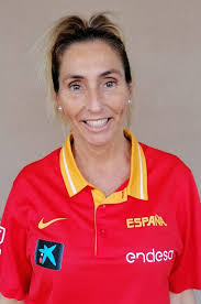 Ana Mónica Rodríguez en el cuerpo técnico U14F FEB |