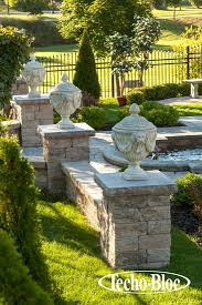 Techo Bloc Landscape Masonry Paving Stones Slabs And Edging Front Door Landscaping Stone Pillars Landscape Products