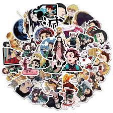 Powered by @combot 1011158 sticker sets available the world's largest catalogue. 2021 Hot Selling Demon Slayer Anime Pvc Graffiti Stickers Suitcase Laptop Macbook Luggage Guitar For Children Toys From Blake Online 1 97 Dhgate Com