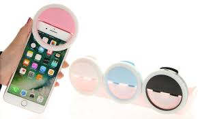 Vanity Bright Led Rechareable Selfie Ring Light For All Phone Tablet Groupon