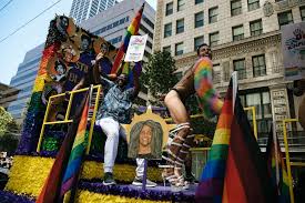 LGBT Pride Parade a dazzling mix of sun, rainbows