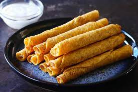 Frozen Taquitos in Air Fryer - Paint The Kitchen Red