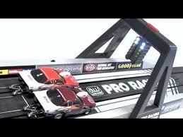 The kids had a great time trying to out race each other. Summit Racing Slot Car Drag Track Youtube