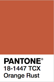 Orange Rust Orange Color Palettes Pantone Color Pantone