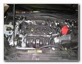 Ford Fusion Motor Oil Filter Change Guide Duratec 25 I4 Engine 2010 To 2012 Model Years Picture Illustrated Diy Instructions