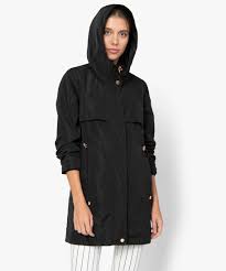 Capuche amovible réglable par stoppeurs. Parka Femme Impermeable A Capuche Gemo