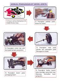 Responden akan ditunjuk beberapa contoh peta minda yang boleh dihasilkan. Manual Pemasangan Kit Model