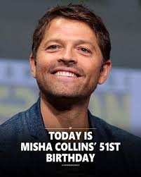TODAY IS MISHA COLLINS' 51ST BIRTHDAY COVEREDCEEKLY EE DO DGE