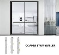 Patio Door Roller Assembly, Heavy Duty tandems Replacement Aluminum & Brass  Sliding Patio Door Roller Assembly for Home Door Roller