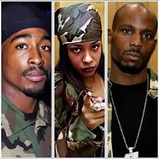 2Pac, Aaliyah & DMX 🖤🙏🏽
