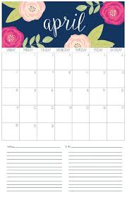Beautiful April 2019 Wall Calendar Print Calendar Calendar Notes Wall Calendar