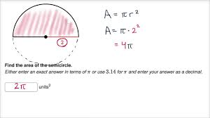 The circumference formula can be used to solve problems. Partial Circle Area And Arc Length Video Khan Academy