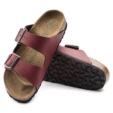 Arizona Birko Flor Pull Up Bordeaux Birkenstock Birkenstock Arizona Birkenstock Mode Tendance