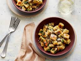 Cauliflower Gnocchi With Lemon Caper Sauce If You Re A Fan Of Trader Joe S Cauliflower Gnocchi Then This Ea Vegetarian Recipes Cooking Light Recipes Recipes