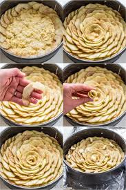 This Apple Tart Is A Looker It S Crowned With A Beautiful Rose Pattern Of Sliced Apples And It S Easier Than Y Apple Rose Tart Apple Tart Recipe Tart Recipes