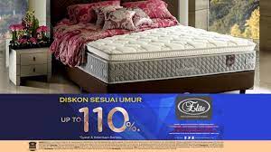 Nikmati spring bed harga promo hanya di surya persinar. 2016 Elite Springbed Beri Promo Diskon Sesuai Umur Tribunnews Com Mobile