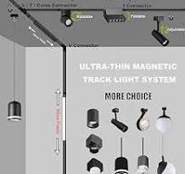 Ultrathin Modern Magnetic Light Track Rail DC 48V Magnetic ...