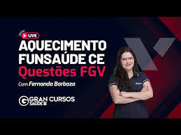 Concurso funsaúde ce 2020 em fase de o portal notícias concursos foi criado em 2010 com objetivo de ajudar aqueles que almejam uma vaga na. Concurso Funsaude Ce Aquecimento De Questoes Fgv Com Fernanda Barboza Youtube