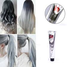 This will assure the hair is clean, but allow the oil in your scalp to create a protective. Smoky Gray Style Light Gray Silver Color Sexyhairs