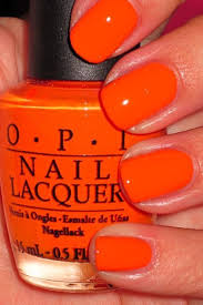 Orange Nail Polish A Must Try Trend This Summer Best and most preferred paris nails designs.