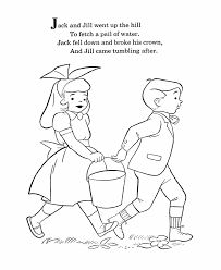 Jack And Jill Nursery Rhyme Bluebonkers Home Nursery Rhymes Mother Goose Coloring Page Nursery Rhyme Crafts Kids Nursery Rhymes Nursery Rhymes Activities