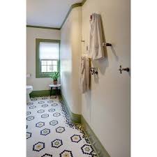 Prepare To Be Amazed By These 13 Mosaic Bathroom Floor Tile Ideas Hunker Craftsman Bathroom Mosaic Bathroom Minimalist Bathroom
