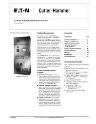 Cp9000 Adjustable Frequency Drives