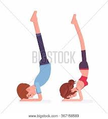 Yoga for partners teaches readers to share asana practice and explore an intimate tradition that has been handed down from guru to disciple for thousands of years. Young Yogi Man Woman Vector Photo Free Trial Bigstock