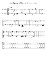 National anthem of russia (alexandrov) trad. National Anthem Trumpet Duet Sheet Music For Trumpet In B Flat Brass Duet Musescore Com