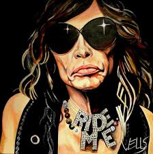 Ride Me, Signed By Stacey Wells, Original Artwork, Custom Designed  FramingROCK STAR gallery