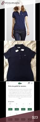 Lacoste Womens Polo Shirt Slim Fit Size 38 S M Lacoste