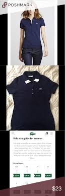 lacoste womens polo shirt slim fit size 38 s m lacoste