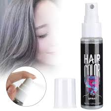 Saw something that caught your attention? 30 Ml Temporary Hair Colour Spray Hair Dye Spray Diy Hair Colour Spray Hair Spray Liquid Grey 01 Amazon De Beauty