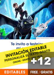 12 How To Train Your Dragon Birthday Invitations Free Online Editable And Printables C How To Train Your Dragon Dragon Birthday Invitations Dragon Party